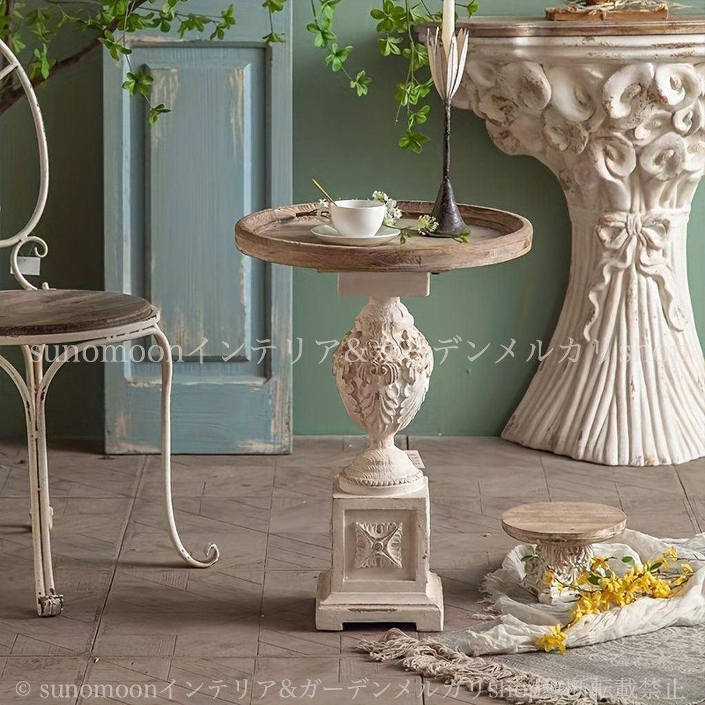 France Antique -ペイントテーブル- フランスアンティーク シャビー