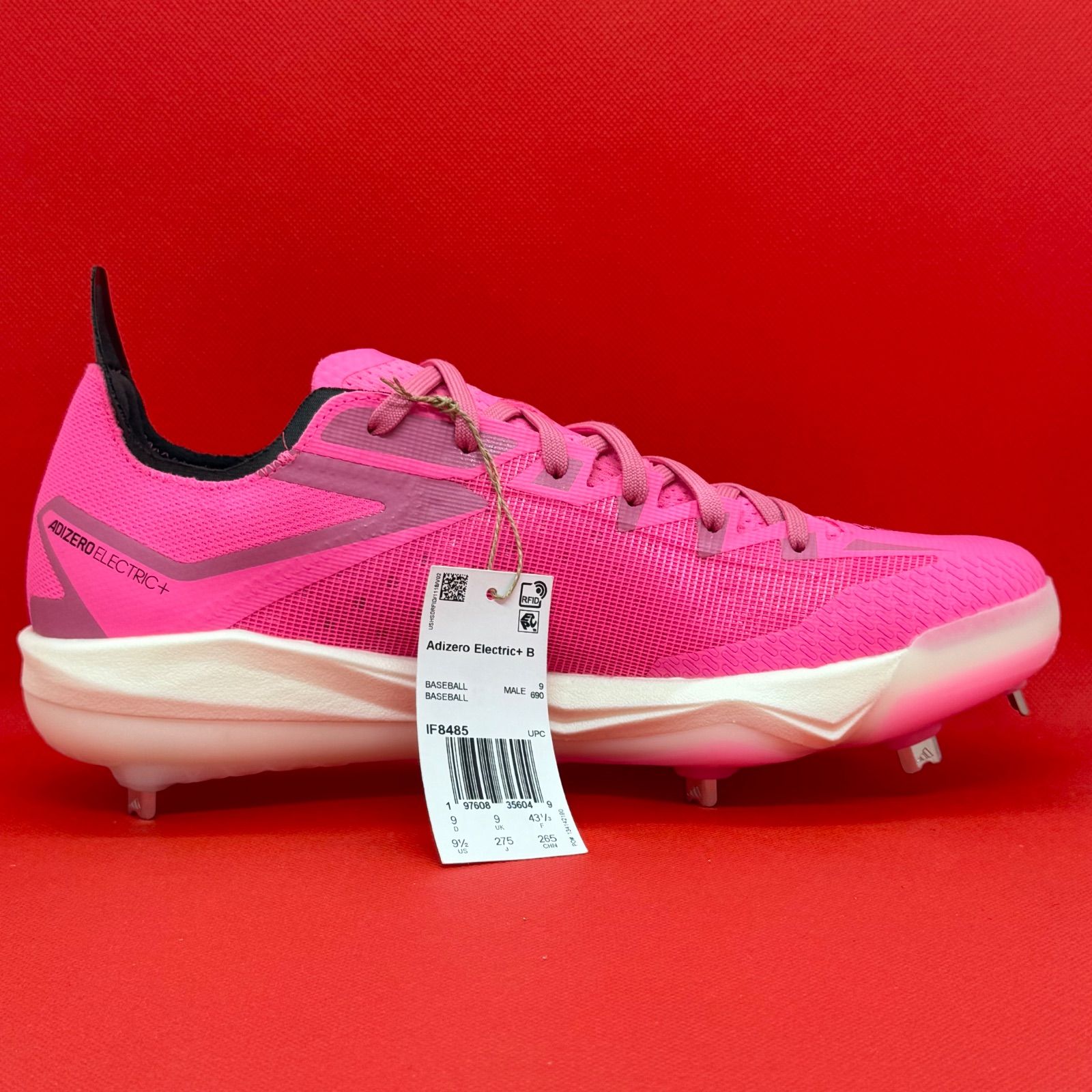 野球スパイク　アディダス　アディゼロエレクトリック　25.5センチ adidas 交換無料 野球 スパイク ポイント メンズ アディダス