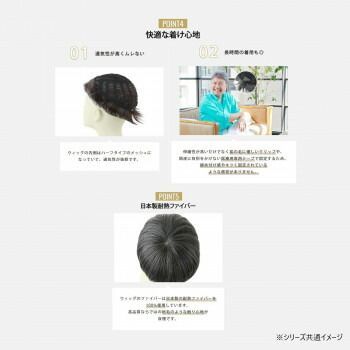 男性用5分ウィッグ レイヤーショート