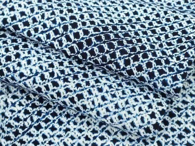 平和屋着物∴夏物 男性 浴衣 有松鳴海絞り 三浦絞り 綿 CAAY4572ng