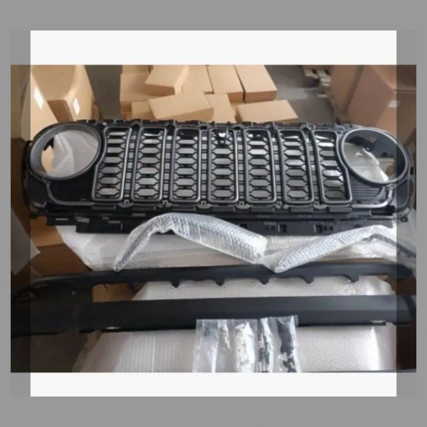 ジープ JL ラングラー 用 ２０２４年 フロント グリル DECORATOM_COM_BR