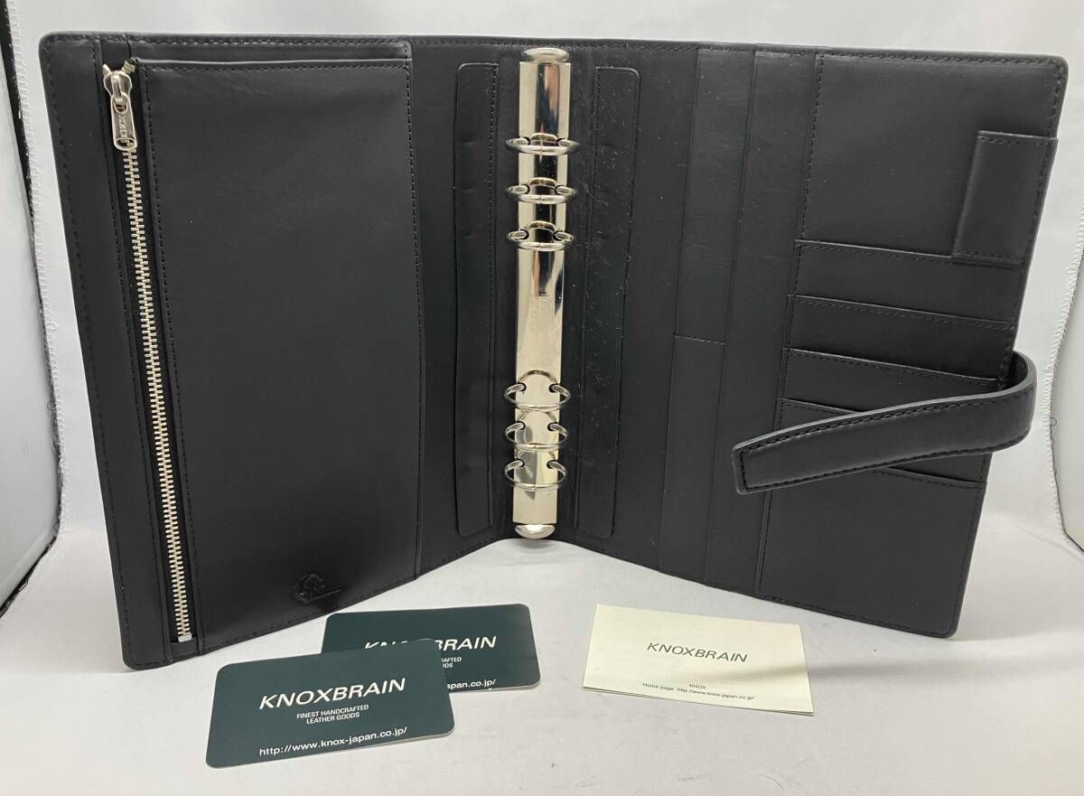 KNOXBRAIN 本革 システム手帳カバー A5サイズ 6穴手帳 ノックスブレイン SKLAD-KIRPICHA_RU
