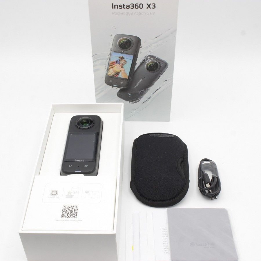 使用回数少・美品】insta360 愛らし x3 本体