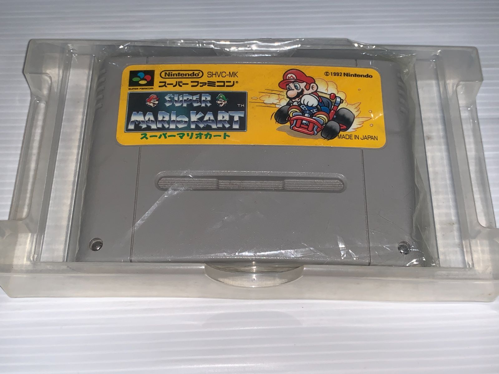 箱説あり スーパーマリオカート スーパーファミコン SHVC-MK