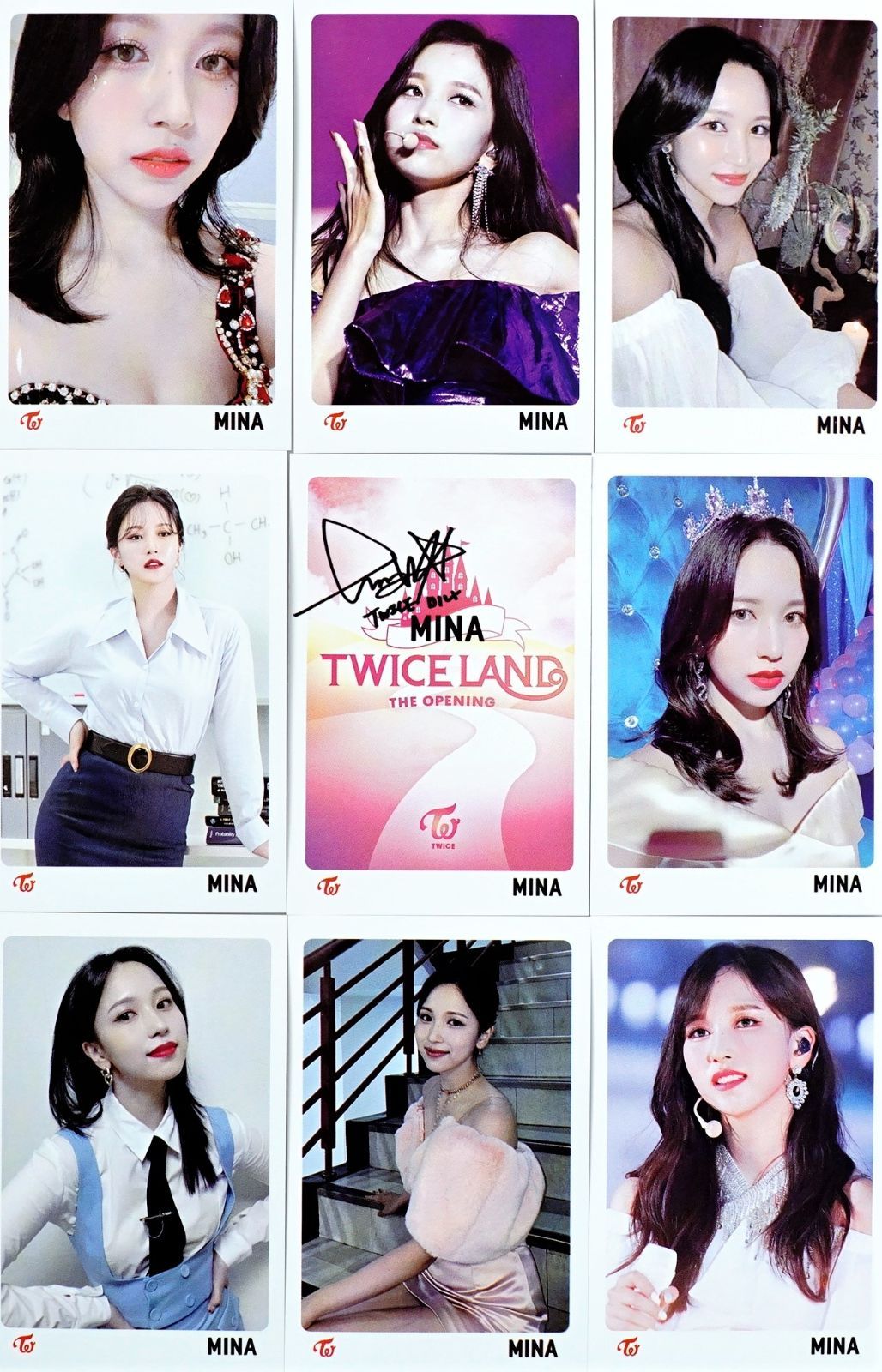 最高の TWICE MINA ミナ トレカ ポストカード フライヤー セット K-POP