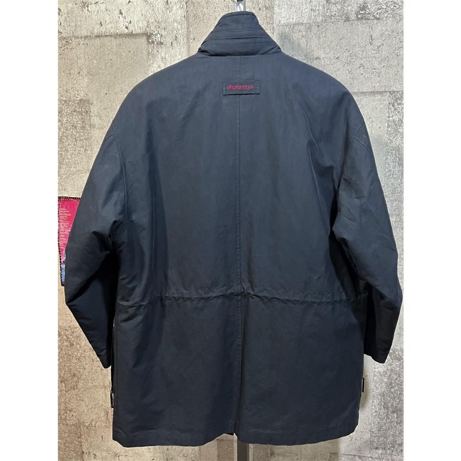 バーバリー　メンズハーフコートライナー付き 限定値下げバーバリー コート ハーフコート ジップアップ 裏