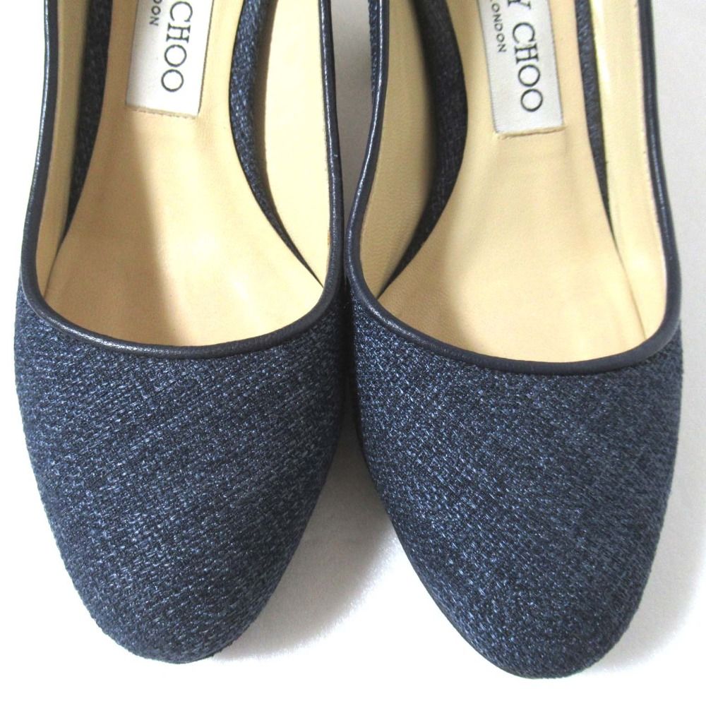 チャンキーヒール パンプス