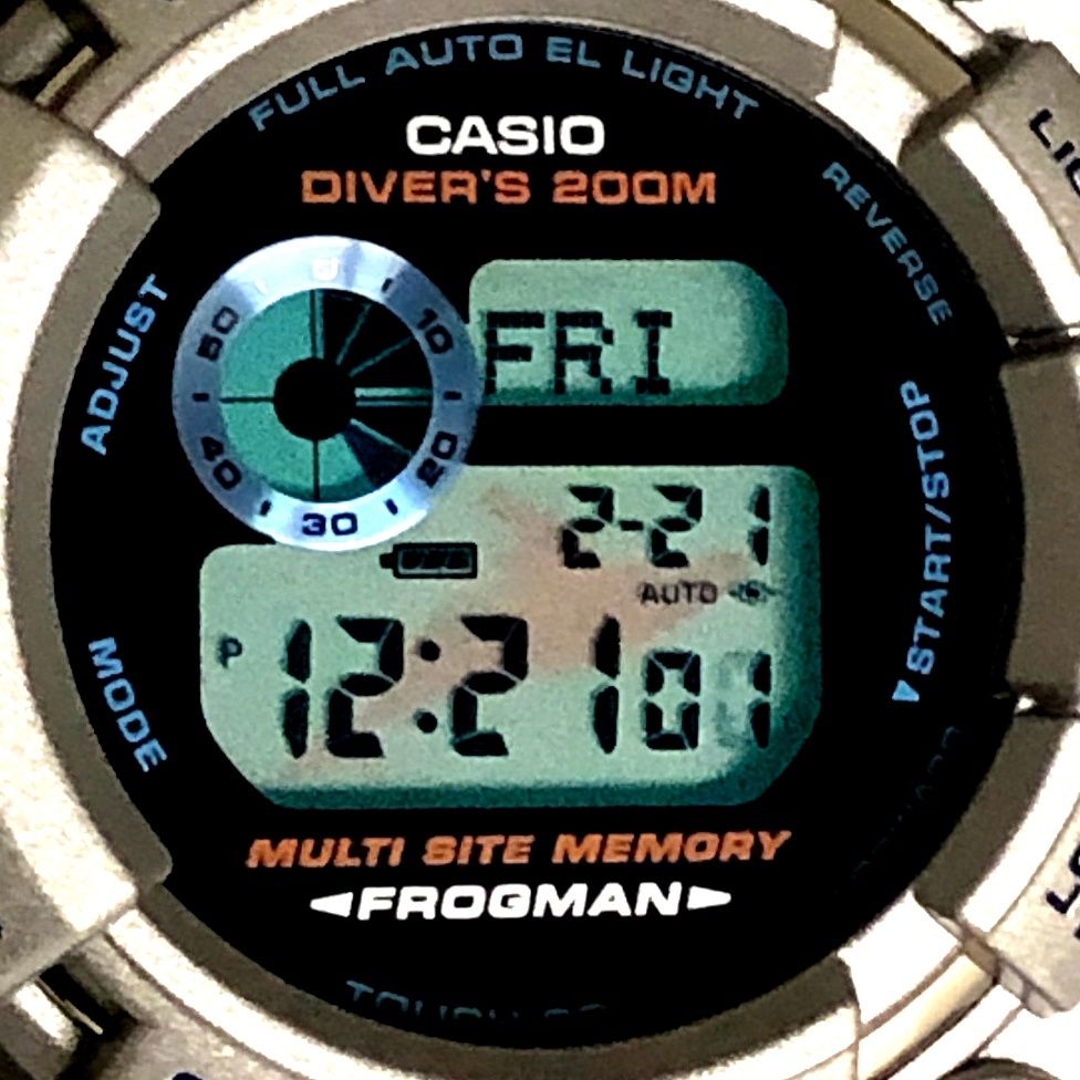 G-SHOCK FROGMAN GW-200 腕時計(デジタル) GW-202K-2 フロッグマン 御蔵島モデル イルクジ2002 – G-BRIDGES