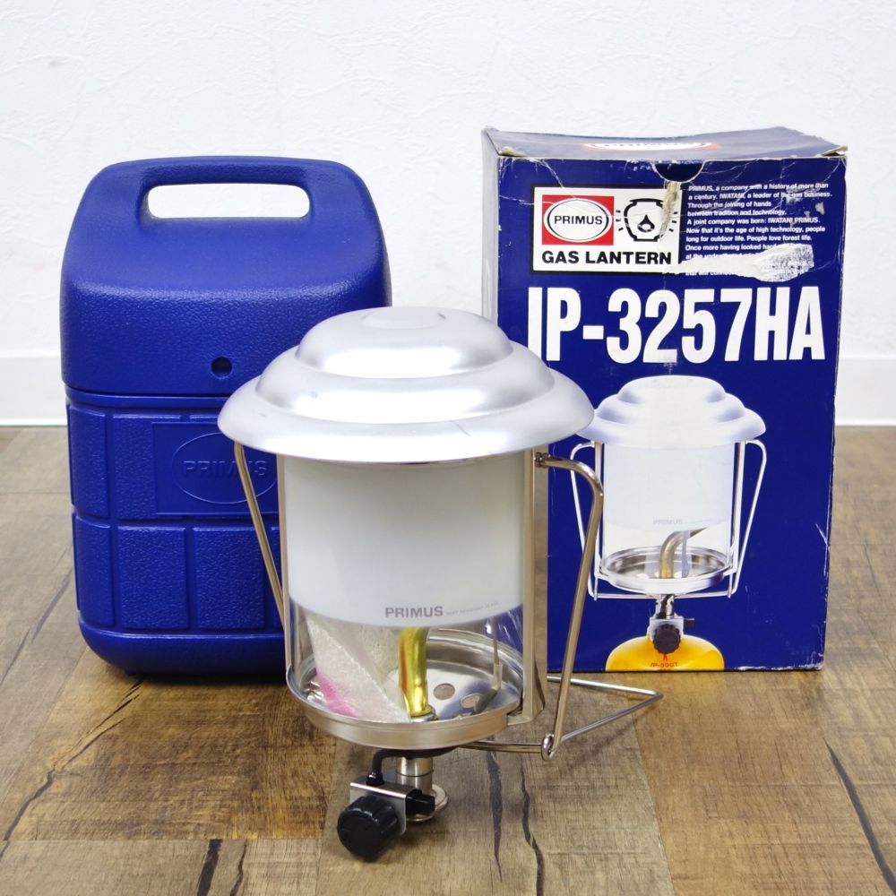 未使用 プリムス PRIMUS IP-3257HA トップ ガスランタン OB缶 ワンマ