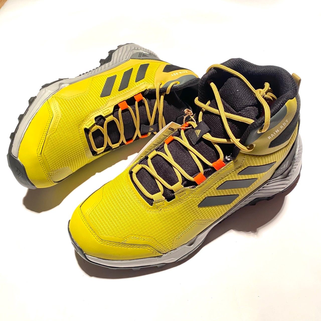 adidasアディダス ハイキングシューズ メンズ イーストレイル ミッド 2.0 レイン レディ GY4175 防水 27cm