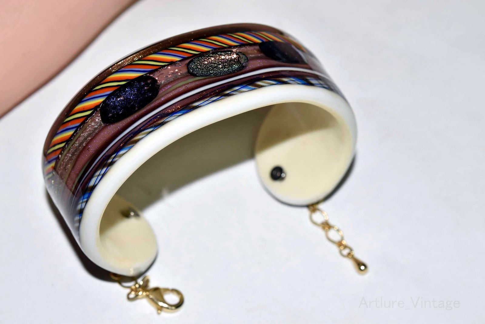 ガラスのブレスレット 、バングル (11562-497 ) bracelet, bangle 