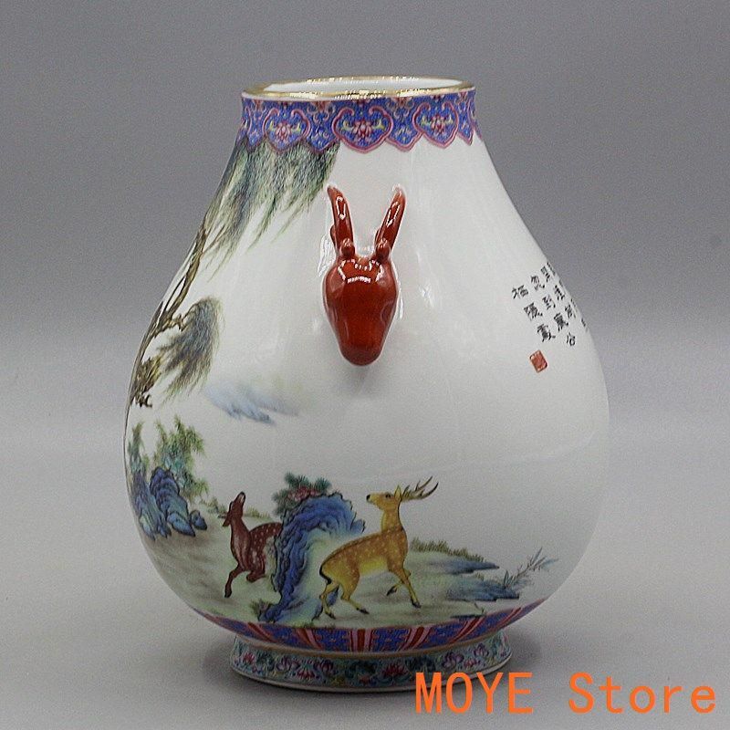 福鹿 香炉 陶磁器 装飾品 工芸品 美術品 置物 福鹿 香炉 陶磁器 装飾品 工芸品 美術品 置物 福鹿 香炉 陶磁器 装飾