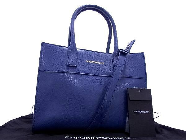 □新品□未使用□ EMPORIO ARMANI エンポリオアルマーニ レザー 2WAY