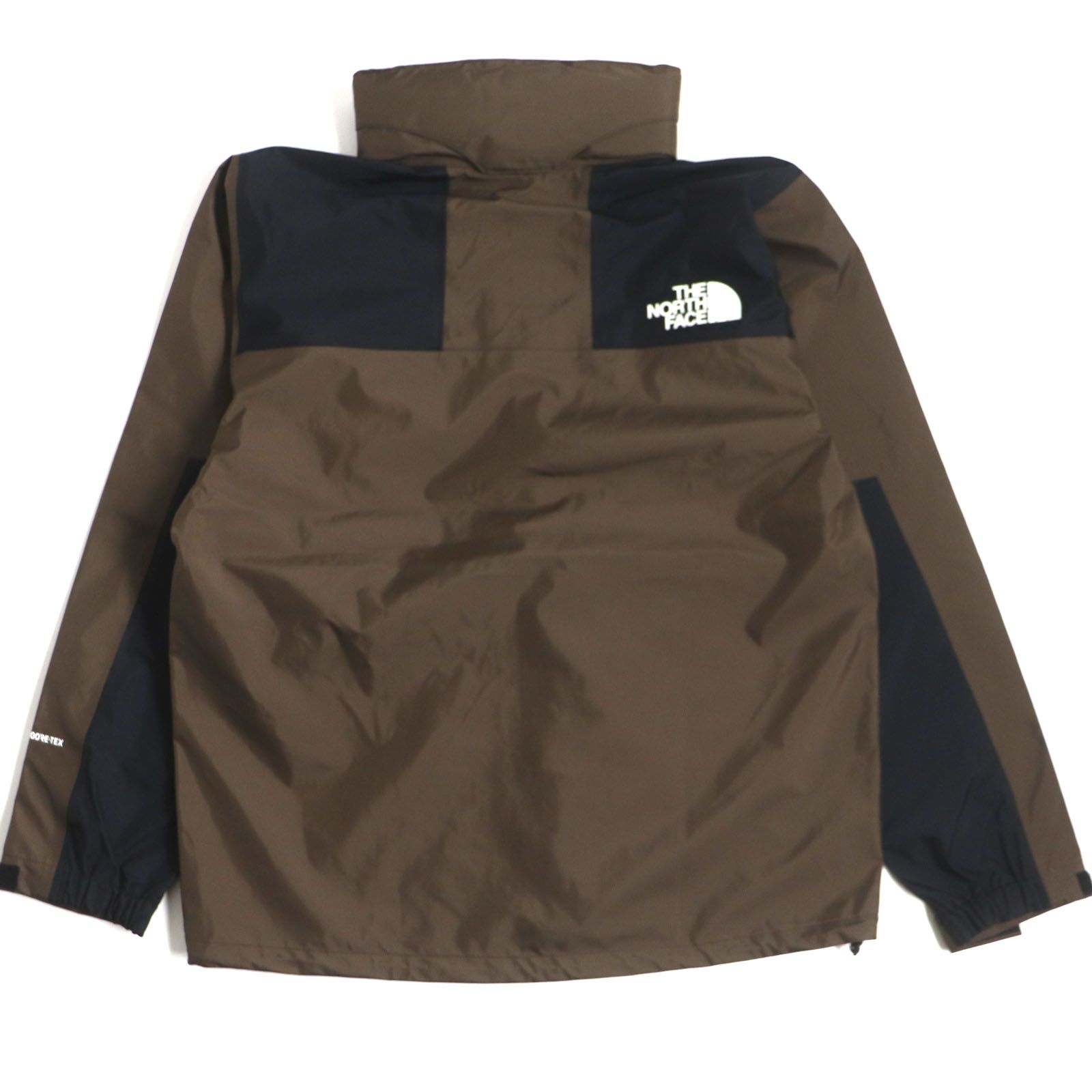 極美品 THE NORTH FACE ザ・ノースフェイス NP12333 MOUNTAIN RAINTEX JACKET フード入り ロゴ刺繍 ZIP  ジャケット マウンテンパーカー ダークブラウン ブラック L 正規品 メンズ - メルカリ