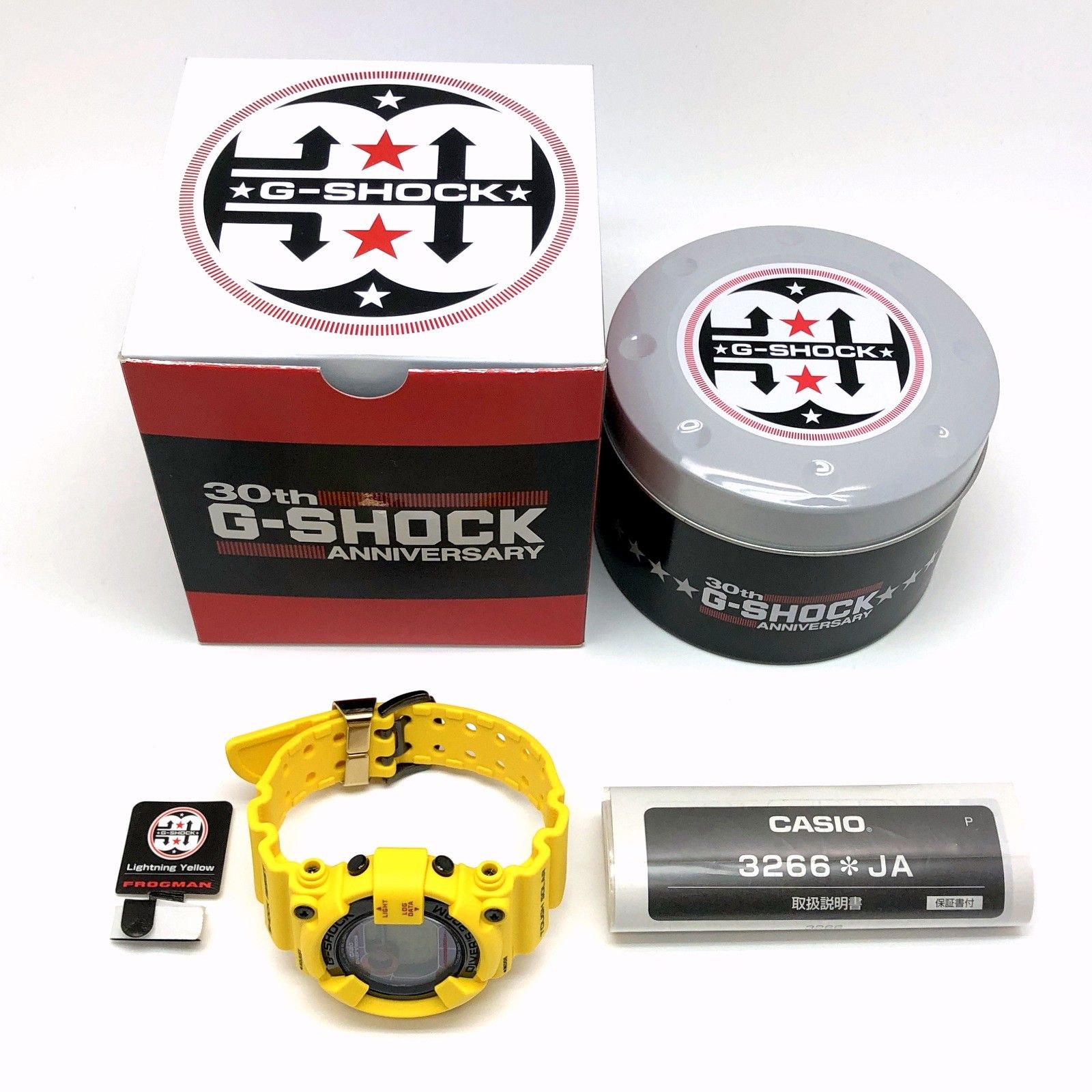 新品未使用　G-SHOCK GF-8230E-9JR フロッグマン　イエロー GF-8230E-9 30周年記念 フロッグマン ライトニングイエロー – G