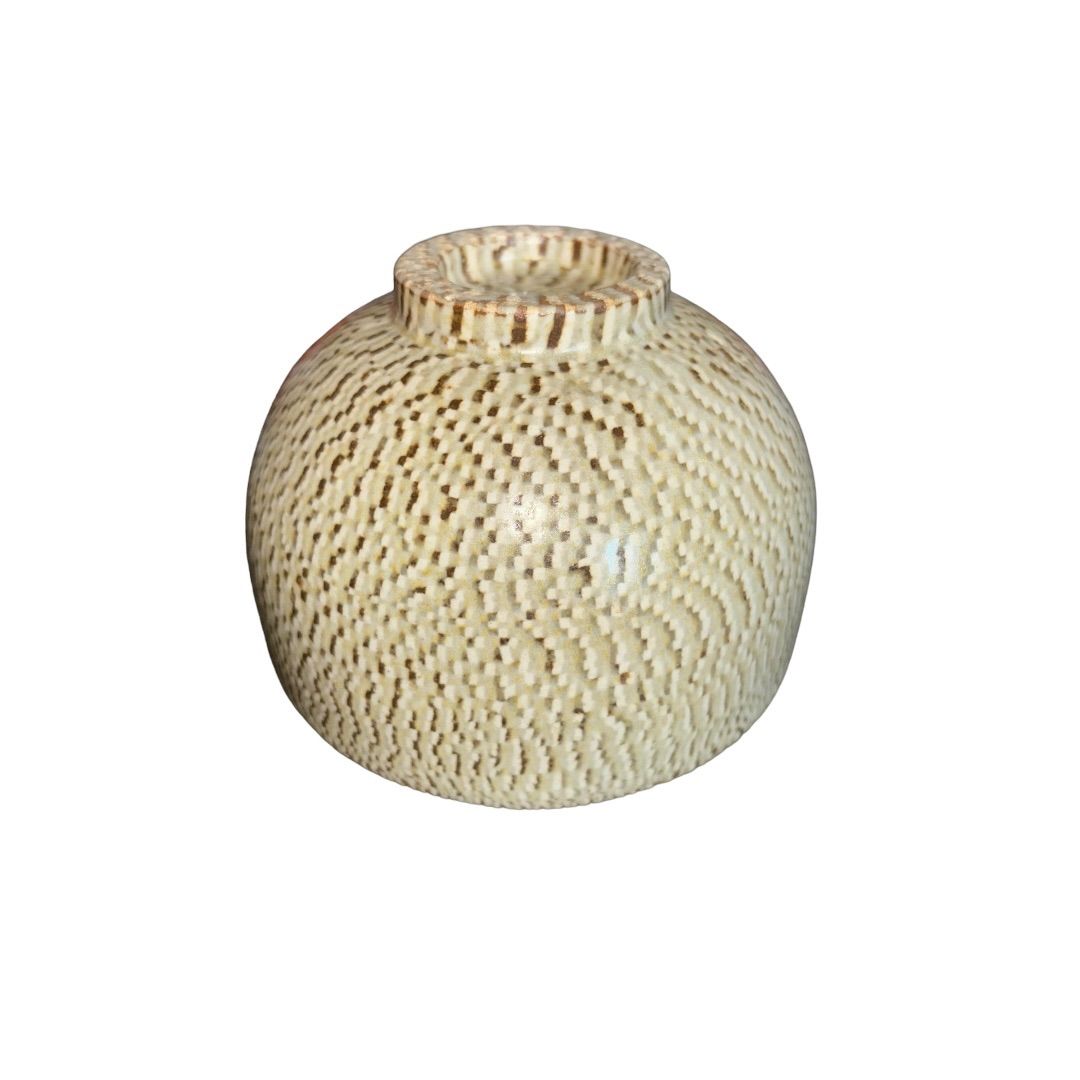 人間国宝 松井康成 萃瓷練上 華雲文皿 額装 飾皿 す