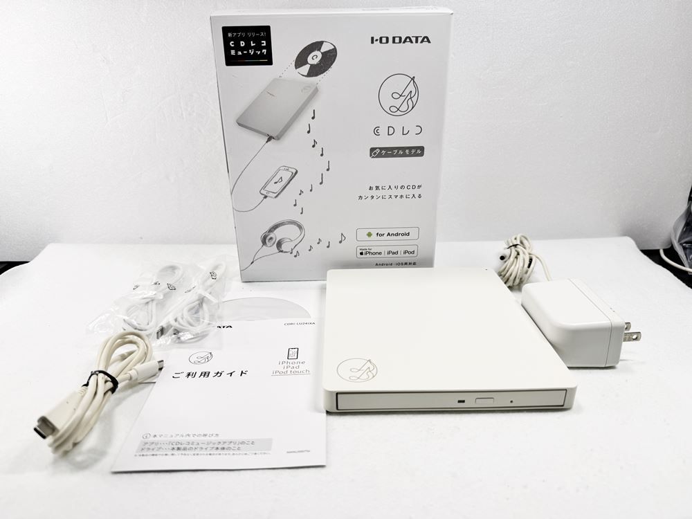 CDレコ CDRI-LU24IXA DATA | スマートフォン用CDレコーダー I-O CDレコ