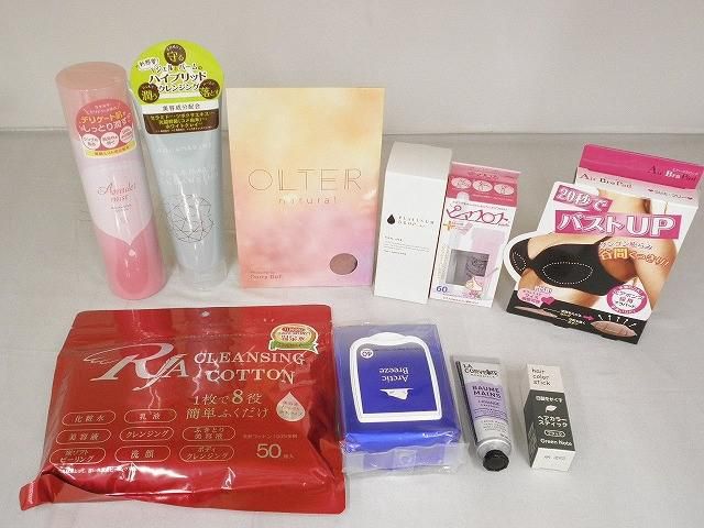 コスメ プラチナドロップ ドリードール RJA 他 コットンシート 洗い流さないヘアトリートメント クレンジング 等 10点