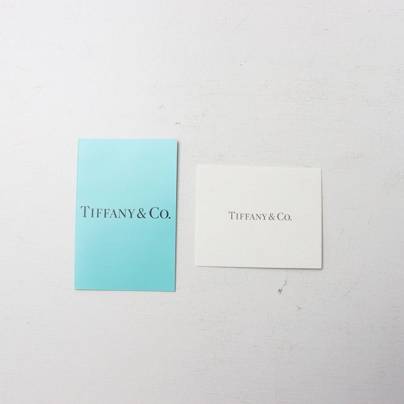 美品 希少 ティファニー TIFFANY&Co エナメルフィニッシュ チェーン 