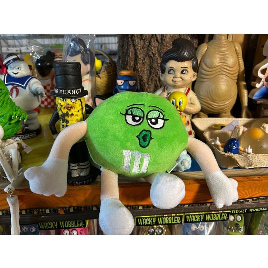 エムアンドアムズ M&M's （グリーン）プラッシュ ドール ぬいぐるみ