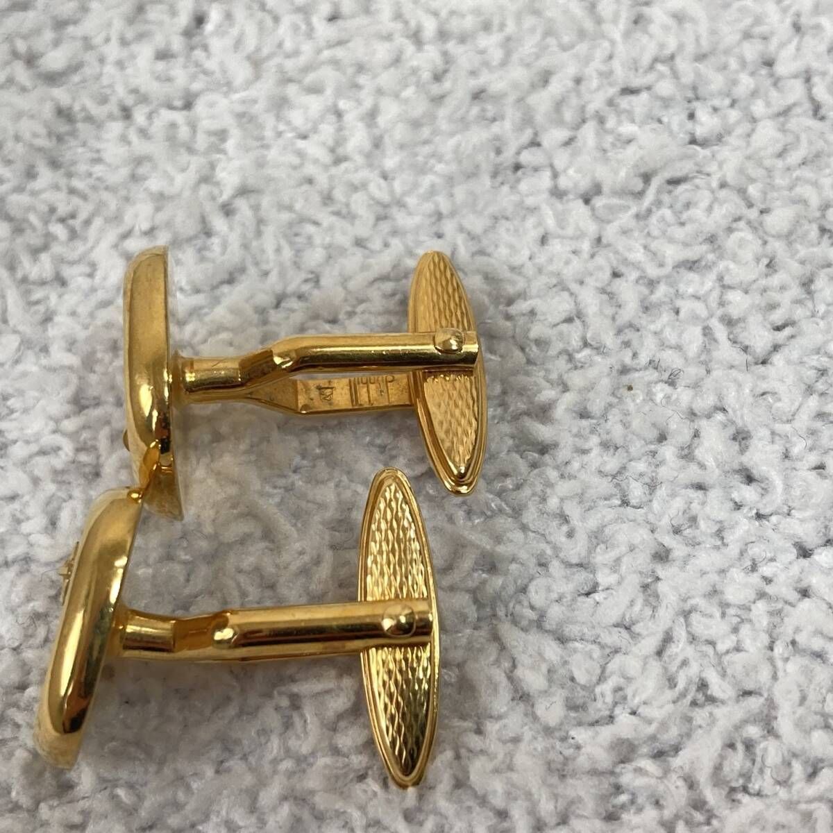 ダンヒル ゴールド カフス dunhill 美品 カフス 美品 ダンヒル