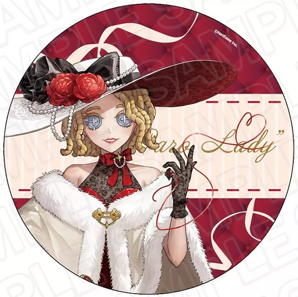 第五人格 theキャラ 運命の赤い糸 バレンタイン 缶バッジ レディ ファウロ 新品】バッジ・ビンズ [新品] レディ・ファウロ(エブリン