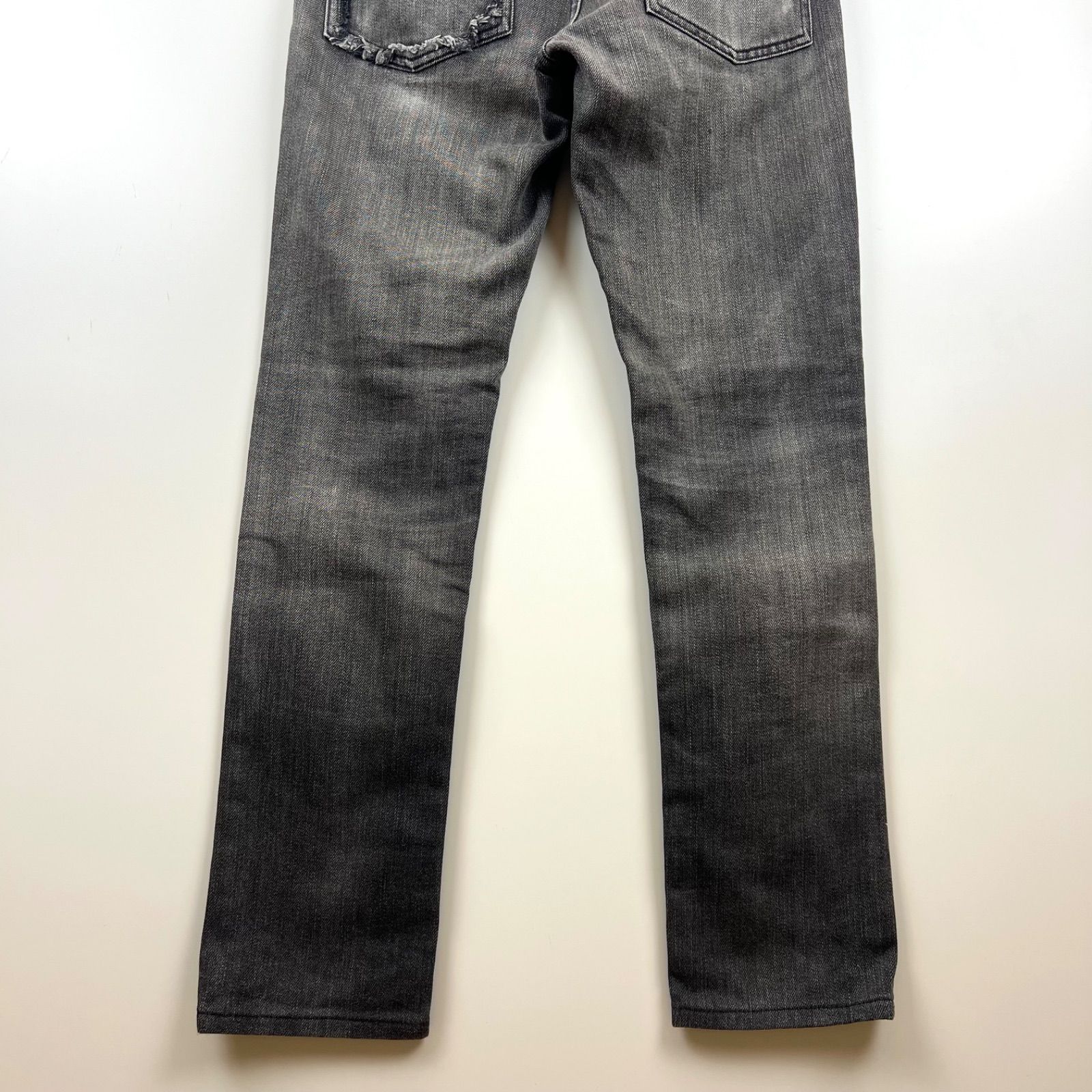 ZAC Z VARGAS studs black denim pants S ザックバルガス