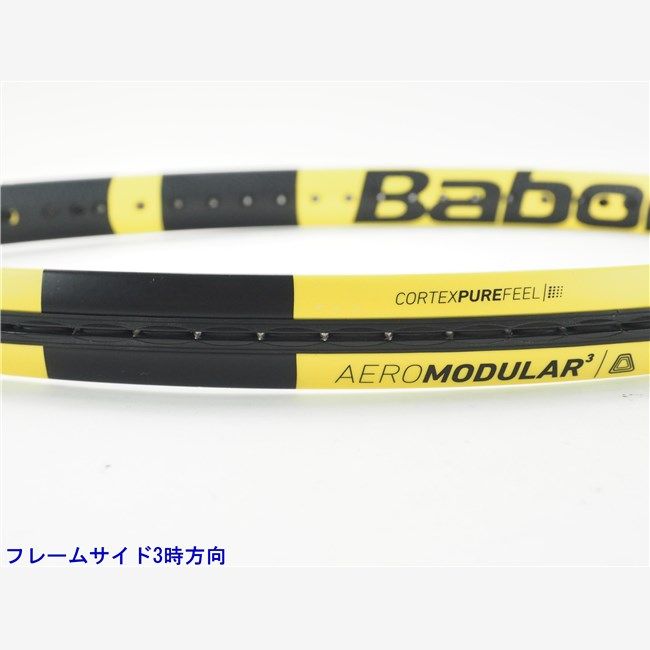 中古 テニスラケット バボラ ピュア アエロ 2019年モデル (G3)BABOLAT PURE AERO 2019