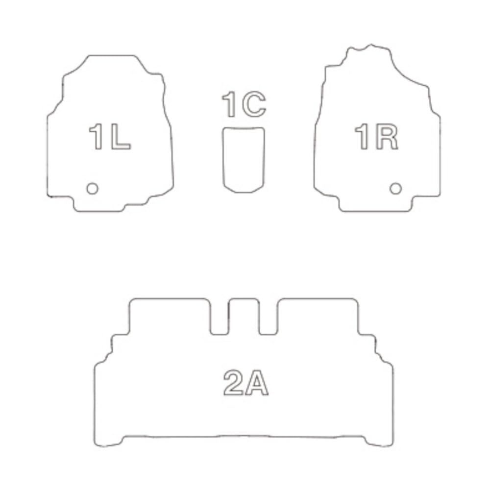 クラッツィオ フロアマット スペーシア スペーシアカスタム フ ワゴン ワゴンカスタムスタイル R 5 2025 12～ ブラック