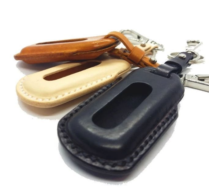 キーレス革ケーススーパーカブC125 JA48 別注品COOTAR中古品