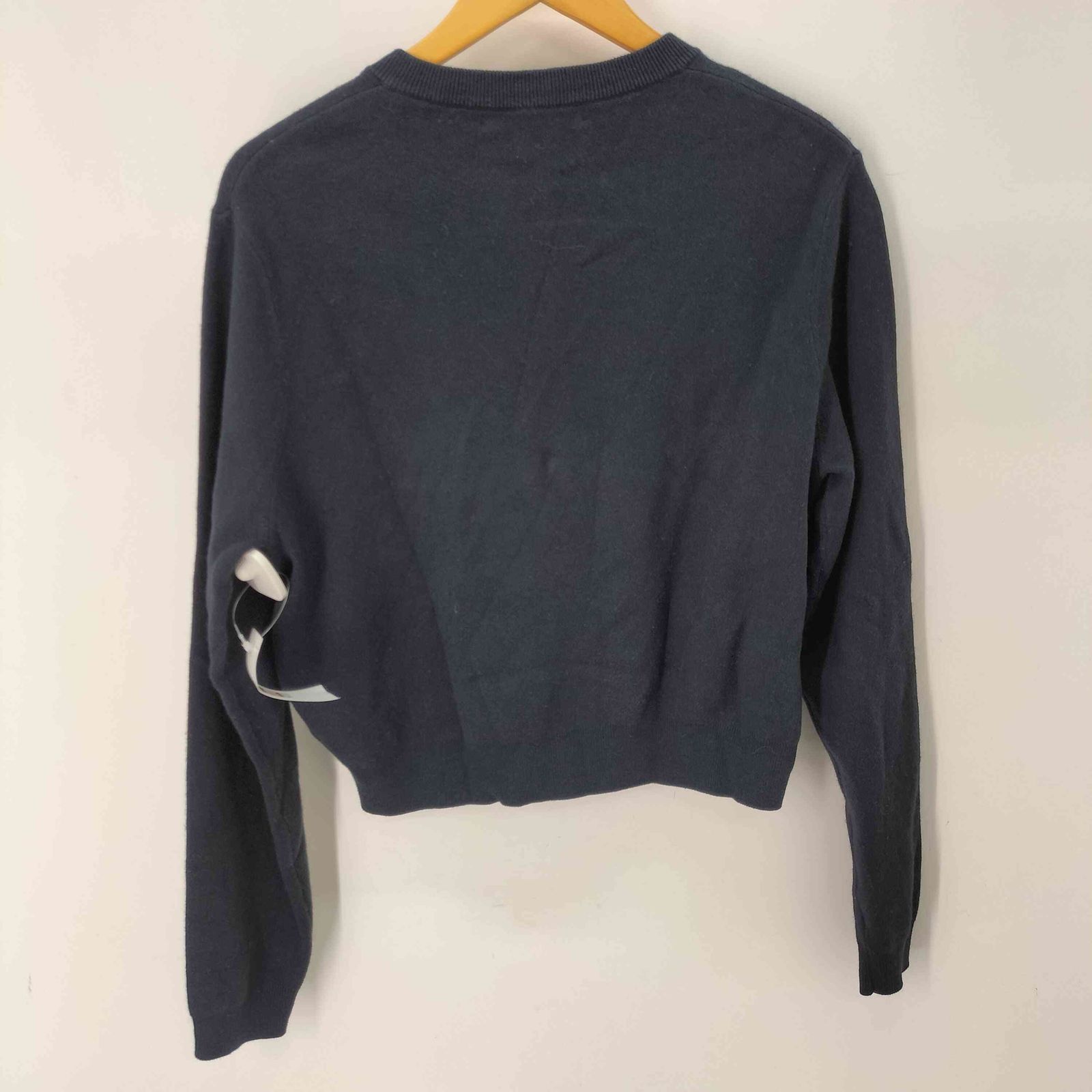 キャバン CABaN コットンカシミヤ クルーネックカーディガン レディース JPN S