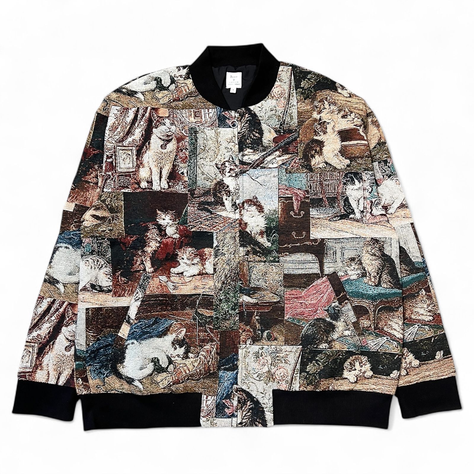 Revo.】新品 正規 送料無料 レヴォ レボ ゴブラン 総柄織り ZIP UP