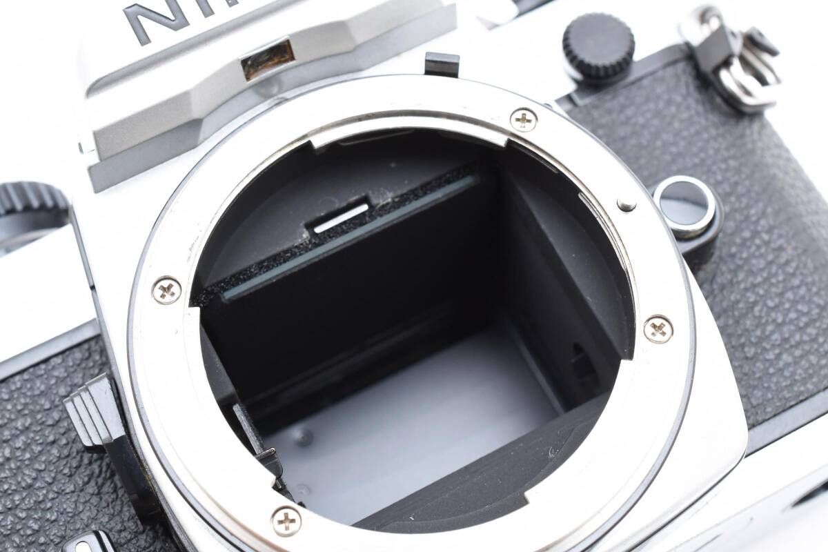 Nikon FM2 シルバー ボディ ジャンク品 ☆ジャンク☆ ニコン NIKON New FM2 シルバー ボディ ☆ L858#5424