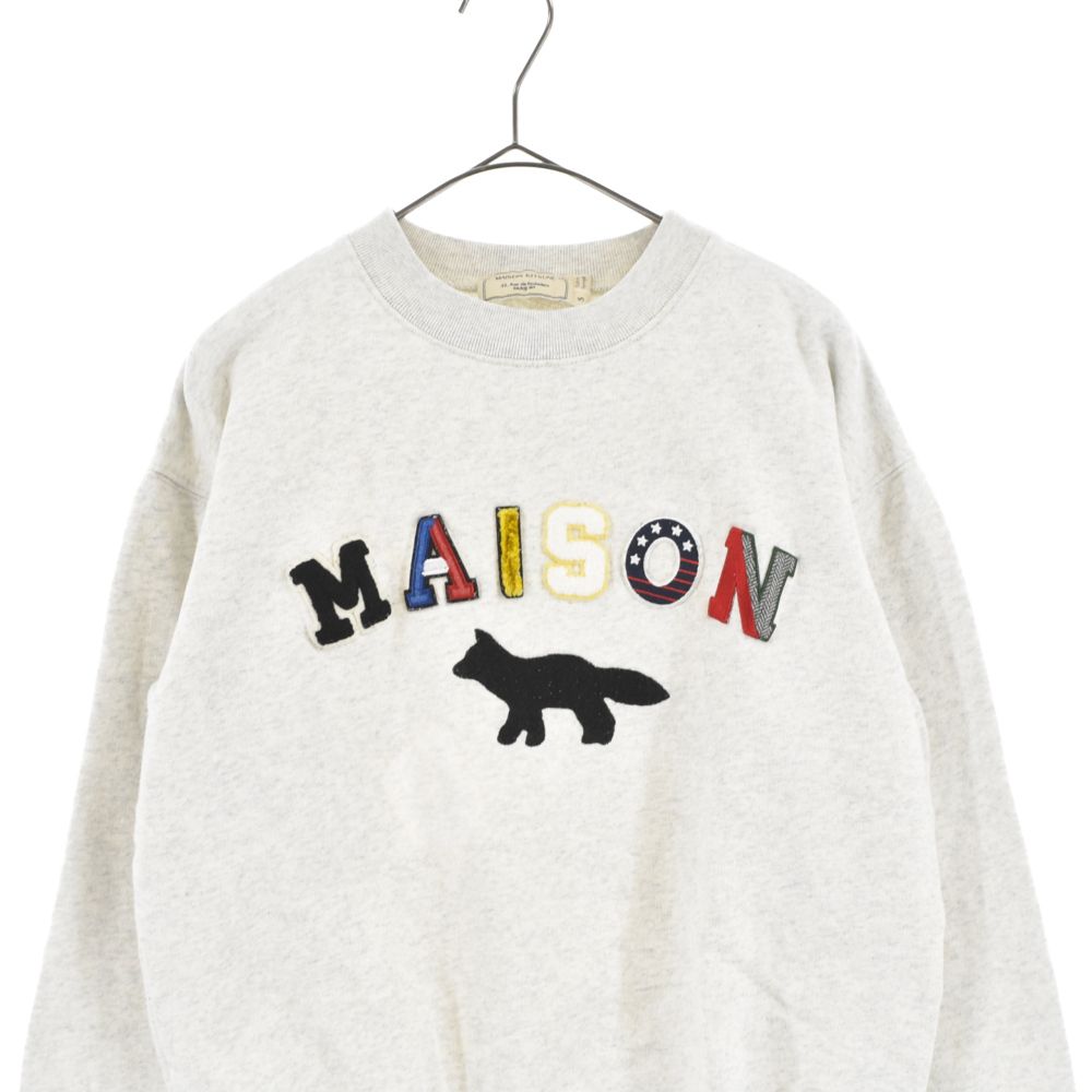 MAISON KITSUNE (メゾンキツネ) 17AW ワッペンスウェット トレーナー