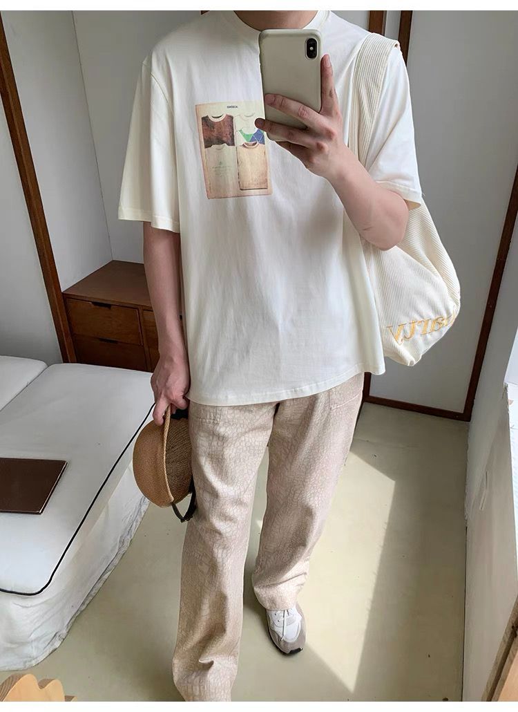 ユニークな 半袖Tシャツ