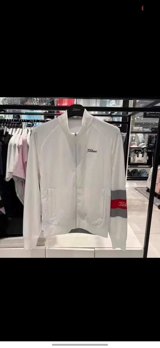 Titleist タイトリスト ジップアップニット M 95 白