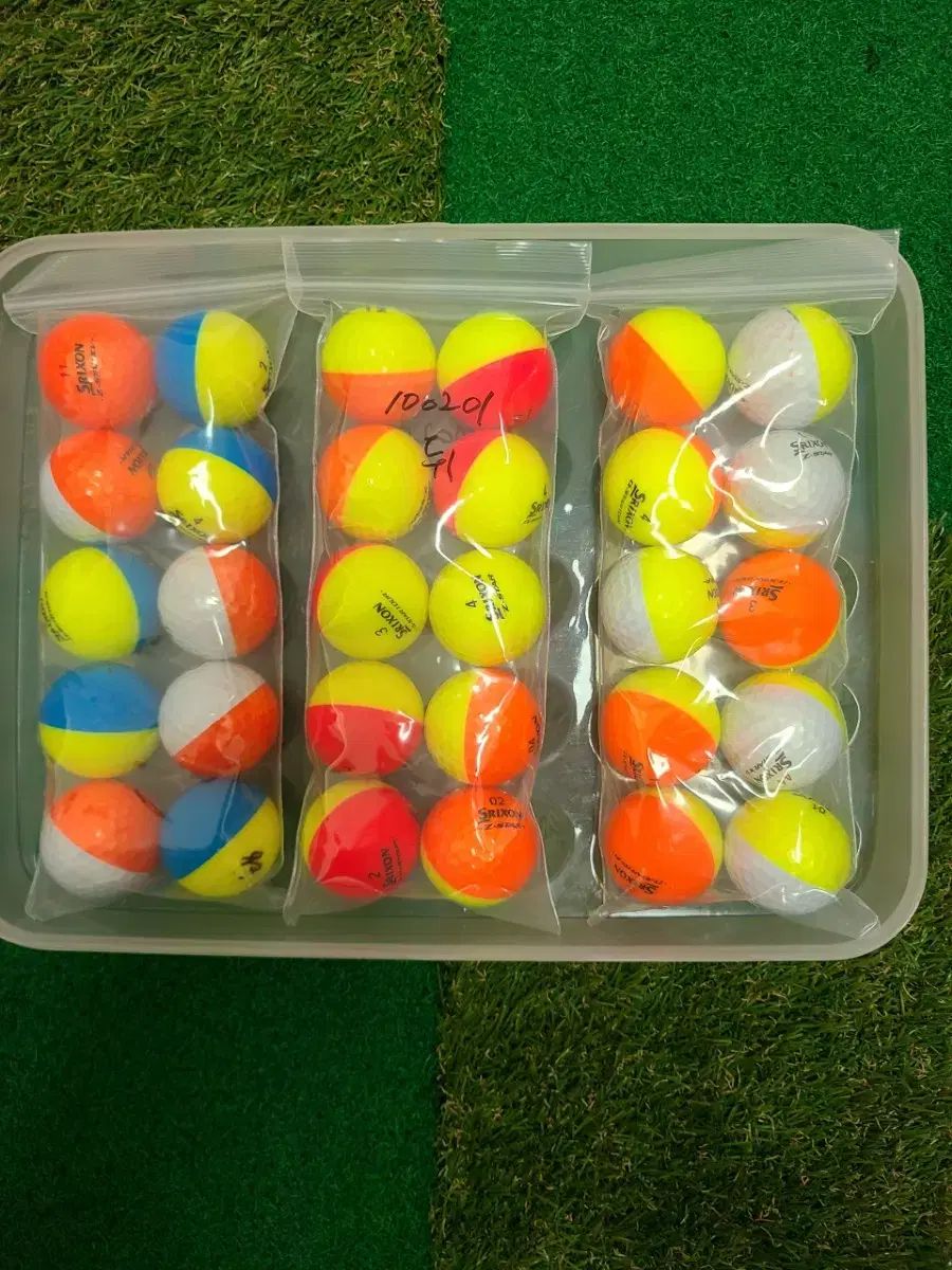 ゴルフ2色ボール ロストボール