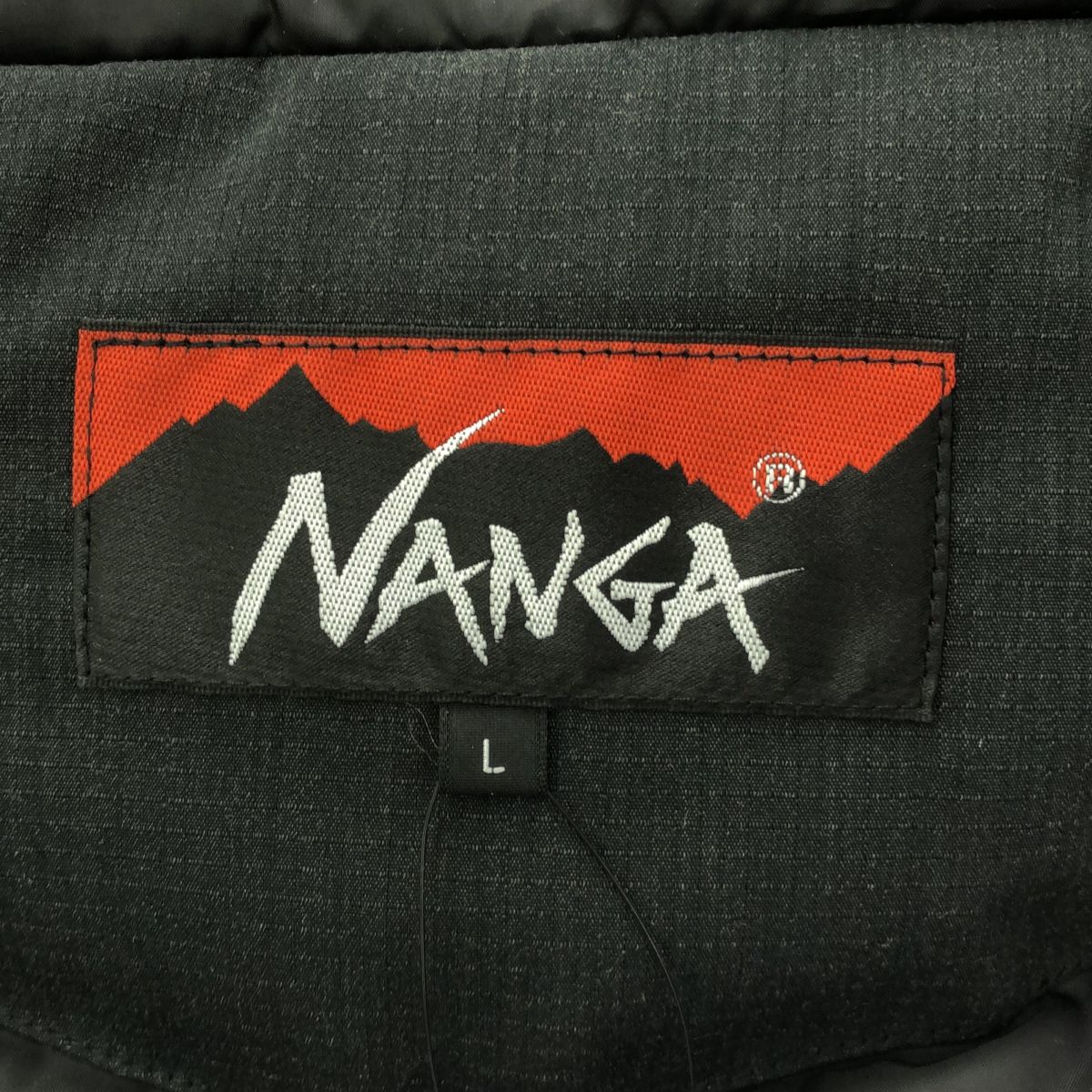 NANGA Orange別注 ナンガ オレンジ 焚火 リップダウンジャケット