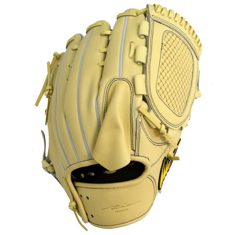 536 ZETT プロステイタス 型抜群 即戦力 硬式 外野手用グローブ