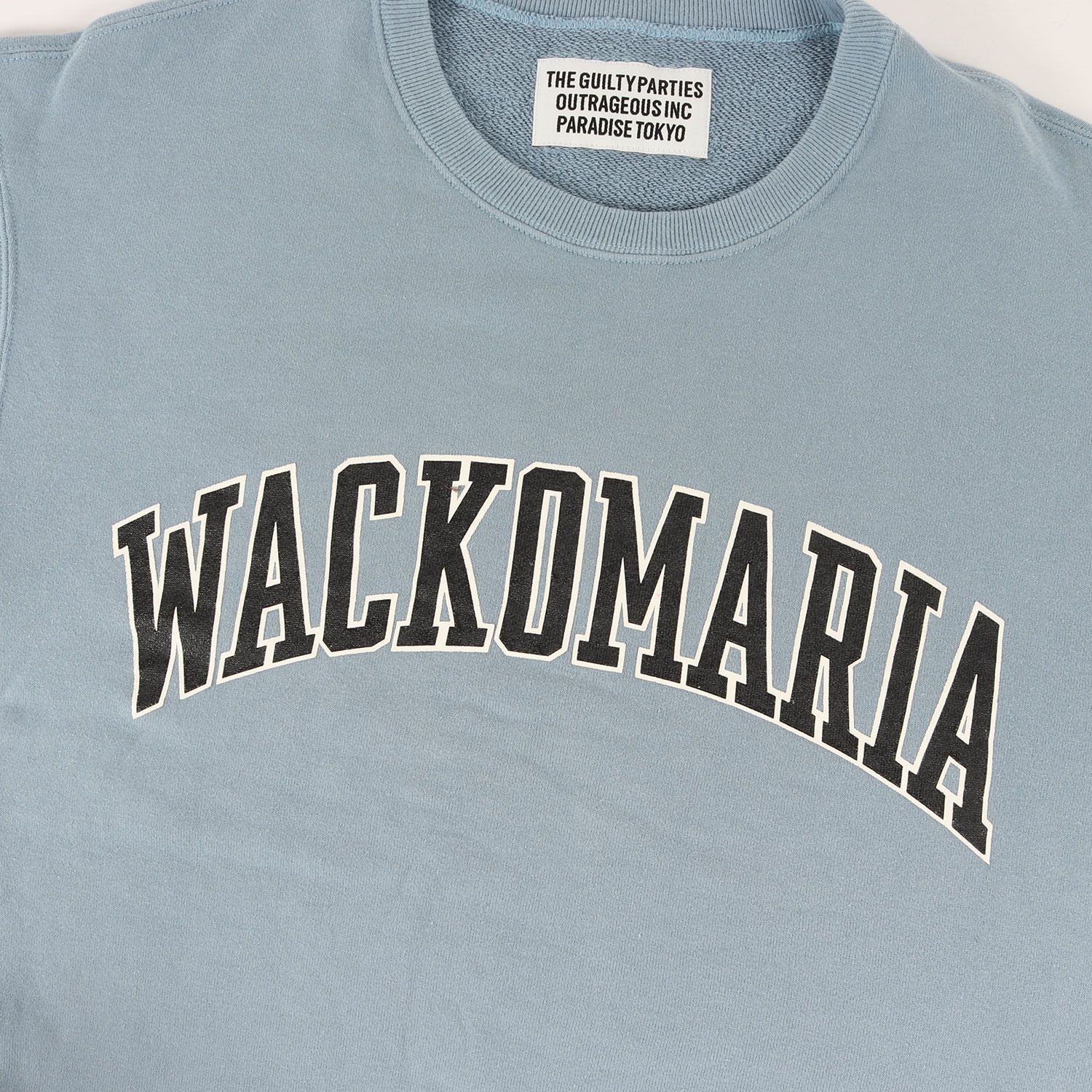 ワコマリア WackoMaria スウェットトレーナー アーチロゴ