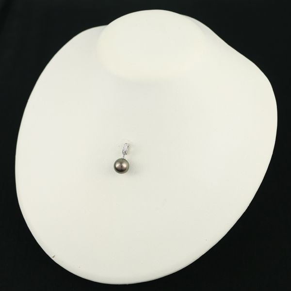 TASAKI タサキ ペンダントトップ ブラックパール 真珠 10.3mm
