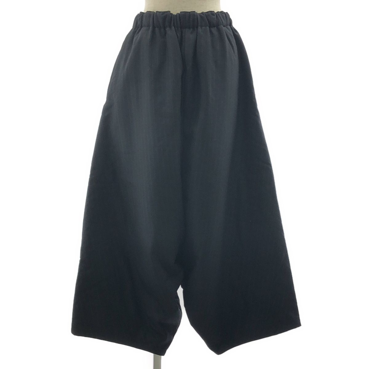 コムデギャルソン 2015AW 立体 ドローストリング ワイドパンツ コムデギャルソン 2015AW 立体 ドローストリング ワイドパンツ
