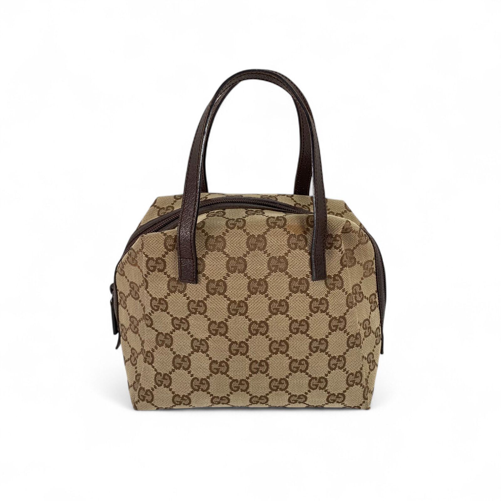 GUCCI GGキャンバス 124542 ポーチ ハンドバッグ GUCCI グッチ 124542 GG ハンドバッグ キャンバス レディース