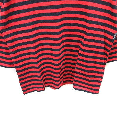 アニエスベー agnes b. Tシャツ カットソー ボーダー 長袖 3 M