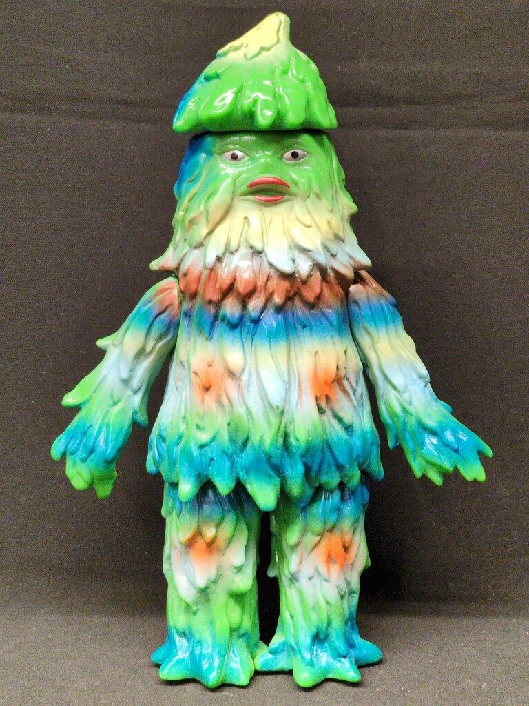 B-CLUB 復刻版怪獣シリーズ 帰ってきたウルトラマン ザザーン 黄緑成型