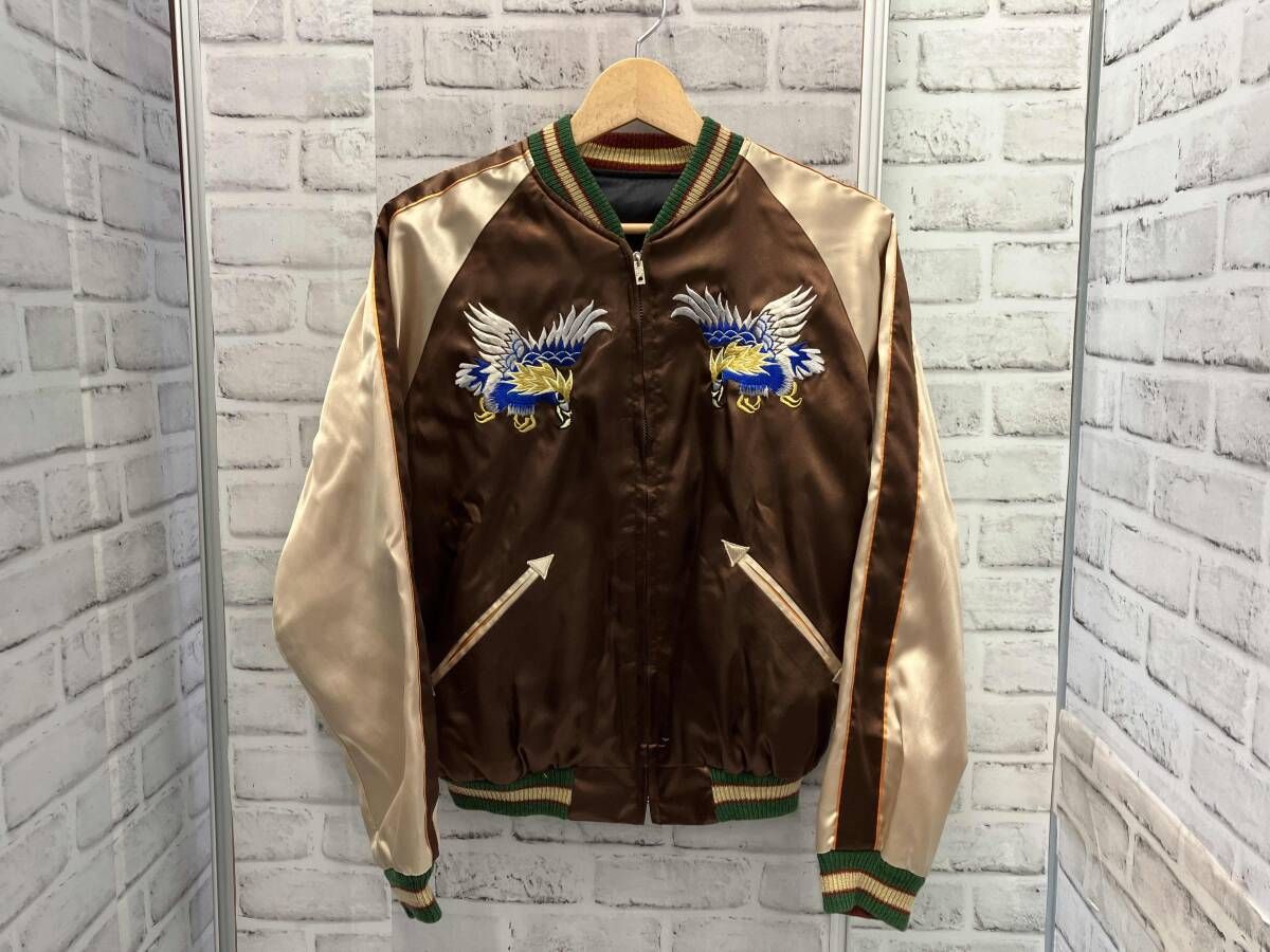 Lapine（ラピーヌ) スカジャン Lapine ラピーヌ 三重搭 サテン