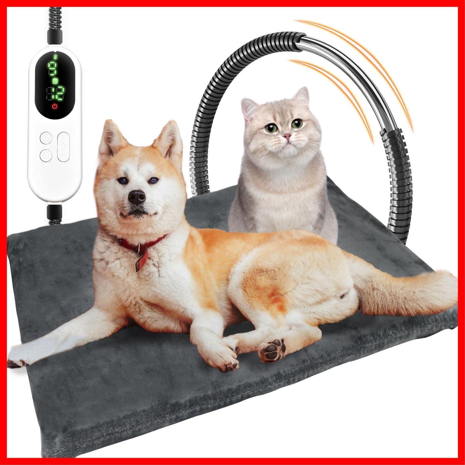 ホットカーペット ペット用 ヒーターマット ホットマット 保温 ペット電気毛布 ペットベッド 防塵 犬 猫 暖かい 室内 温かい 軽い 冷え対策