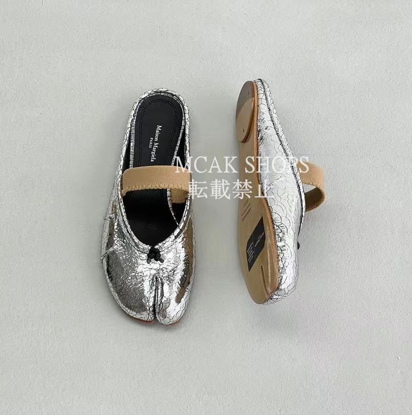 大人気 Maison Margiela Tabi メゾン マルジェラ  タビバレエ レディース フラットシューズ バレエシューズ  足袋バレエシューズ サンダル 夏 美脚