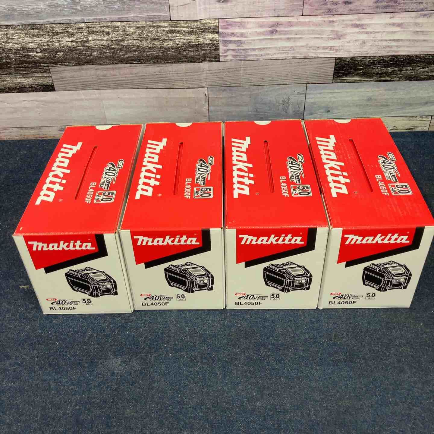 マキタ リチウムイオンバッテリー 40V|5.0Ah BL4050F 4個セット 八潮店