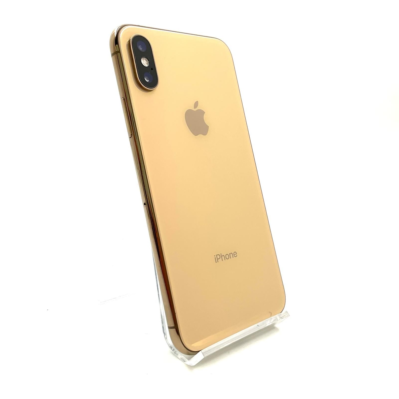 iPhone XS 64GB ゴールド Softbank 白ロム 動作確認済 73%【全額返金